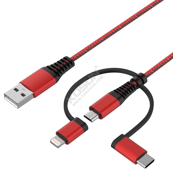 Multi-function data and charging cable
